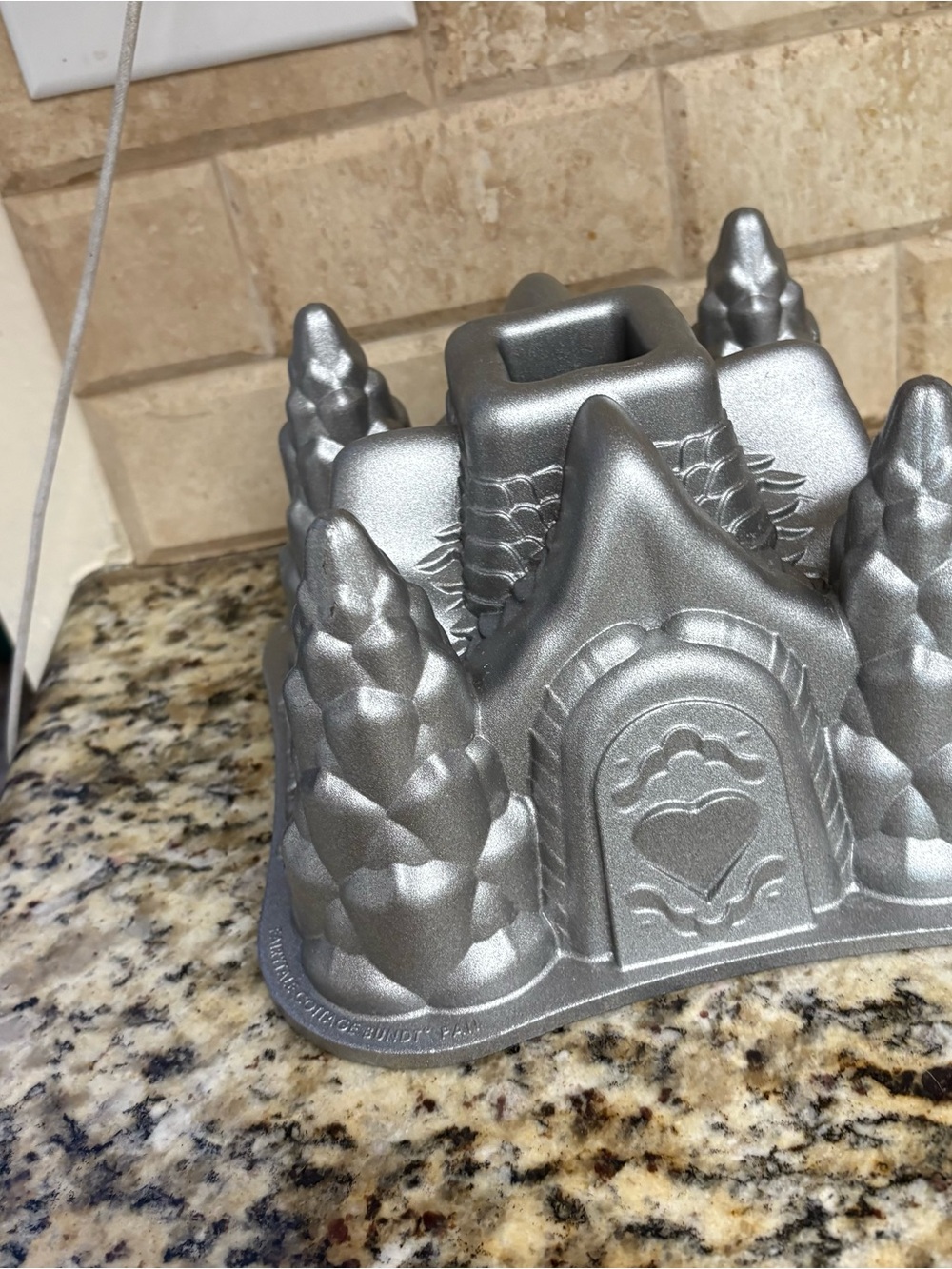 Nordic Ware Silver Castle Bundt Pan